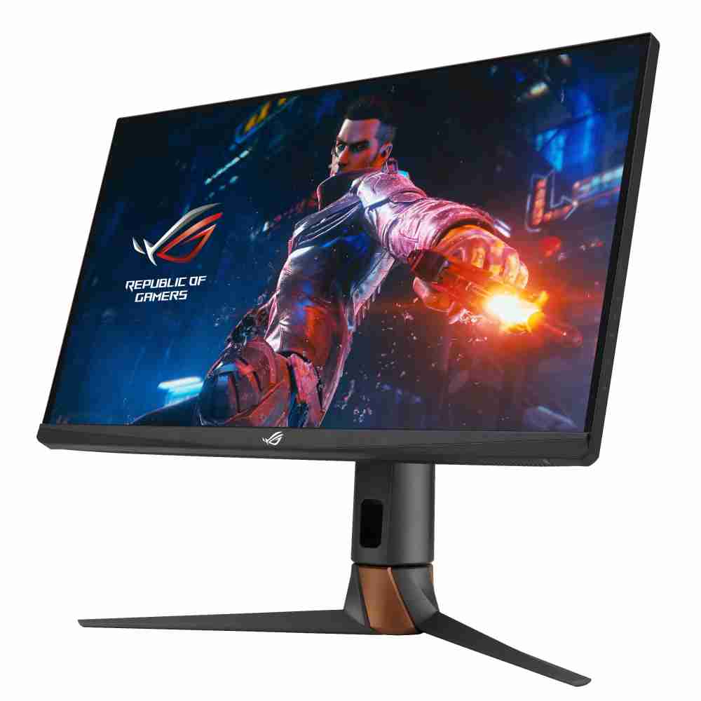 华硕ASUS ROG Swift 360Hz PG27AQN，，采用z6尊龙全新可支持ULMB2技术的高阶电竞显示器，，为电竞玩家打造突破以往的急速游戏体验。。。（图片来源：ASUS提供）