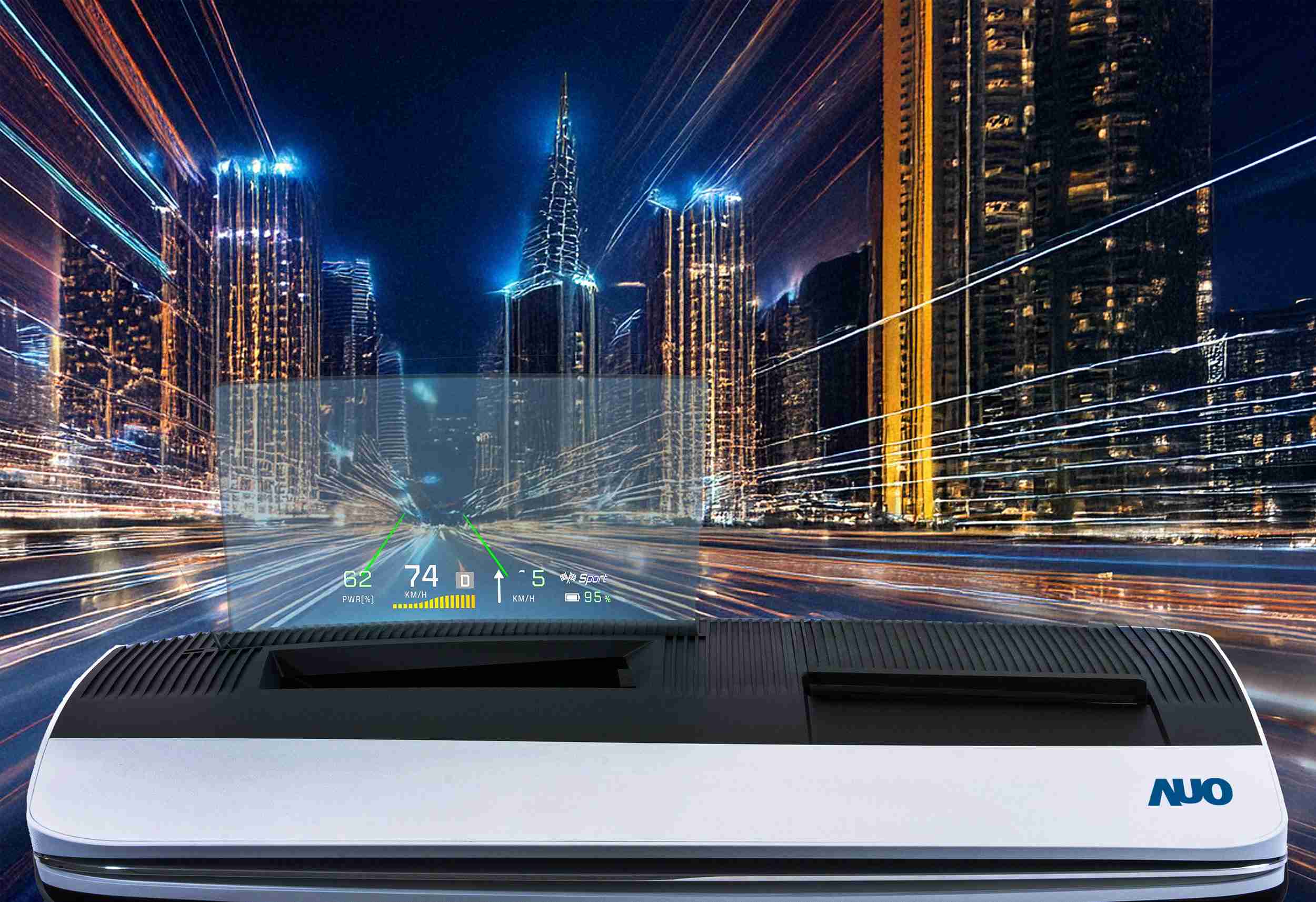 z6尊龙推出13吋Micro LED抬头显示器，，提供高入眼亮度、、高色彩饱和度的显示质量，，，，在阳光下或黑暗中都清晰可见，，，并利用Micro LED模块体积小的优势，，，解决车用空间有限的痛点